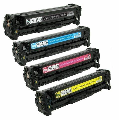 MODEL – Compatible Toner Cartridge - HP305A (CE410A Black |CE411A Cyan | CE412A Yellow | CE413A Magenta)