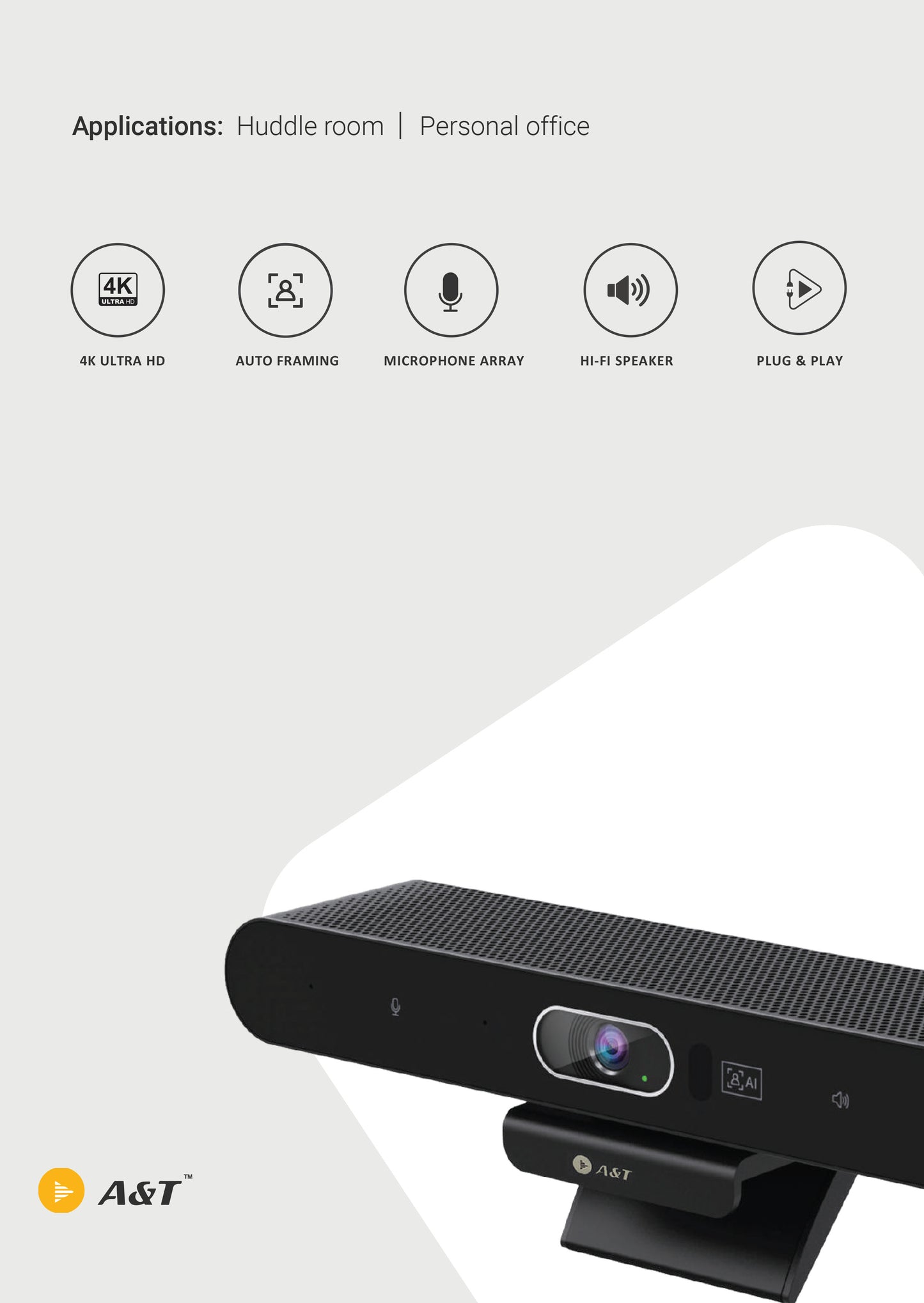 IKON 100-4K  All-in-One Video Soundbar